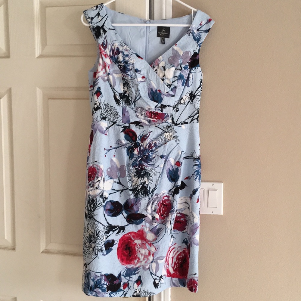 NWOT Adrianna Papell Floral Dress